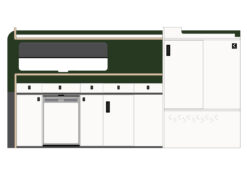 Waterside Direct Furniture kit - VW Transporter LWB T5 T6 T6.1